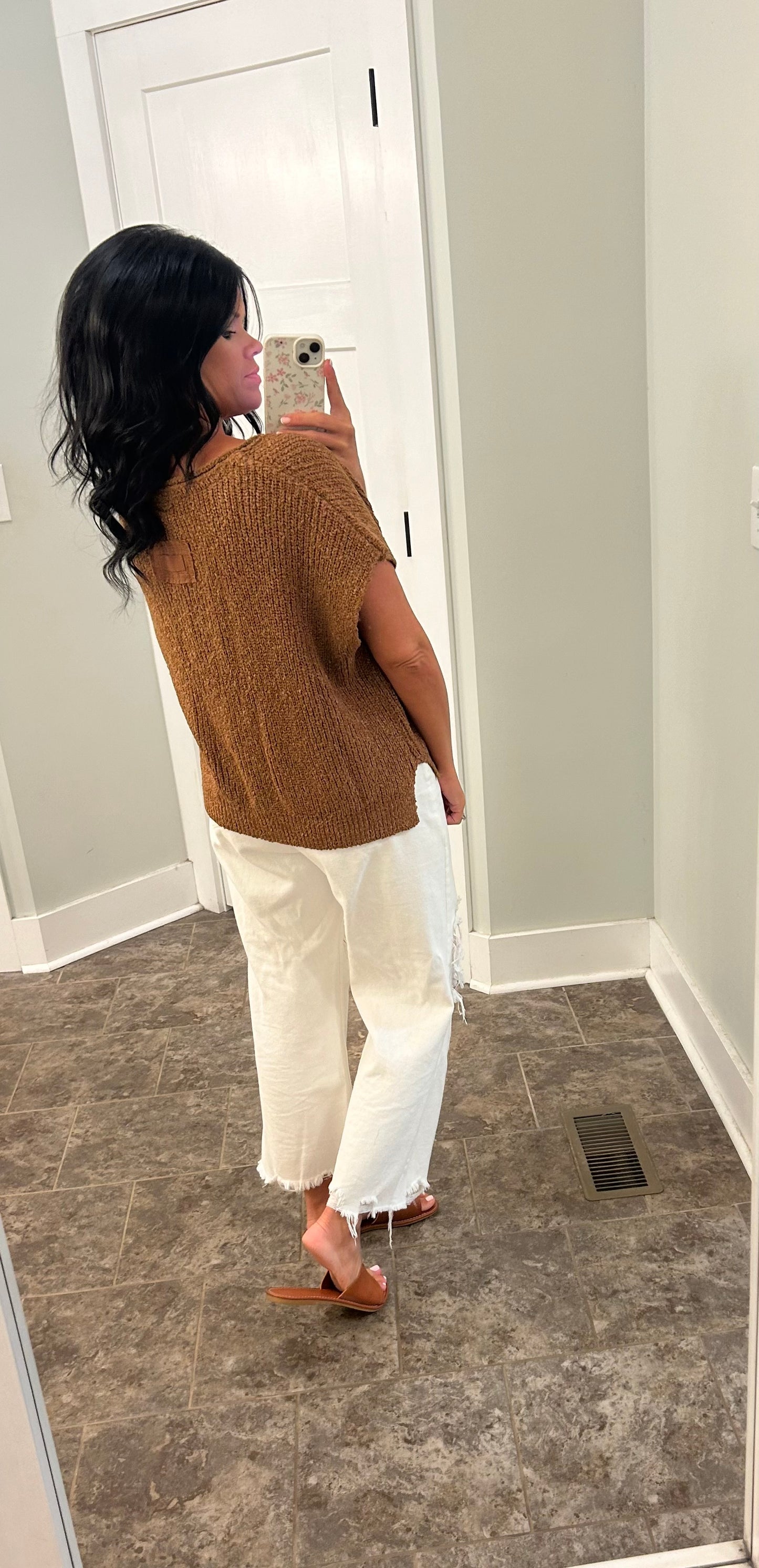 Everyday Sweater | Deep Camel