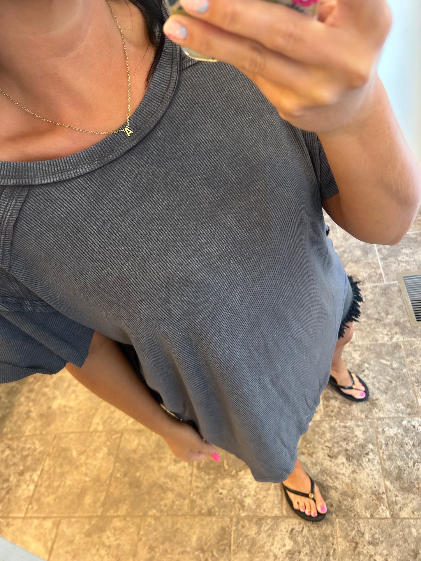 Essential Top (Ash Grey)