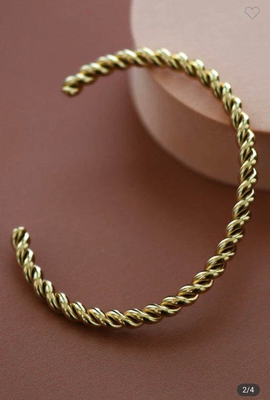 Gold Cuff Bracelet