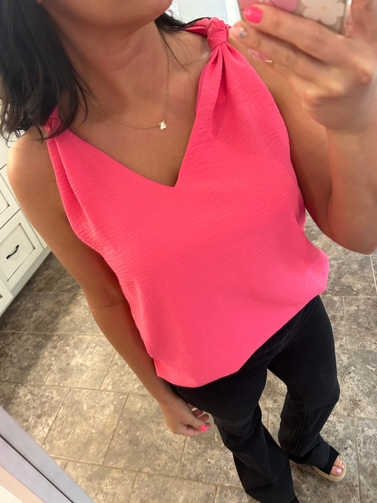 The Tonya In Pink Tank