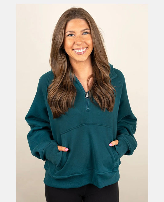 Teal Hoodie